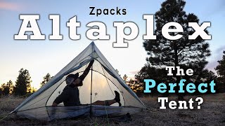 Zpacks Altaplex  Is It Really A Perfect Tent [upl. by Aleusnoc]