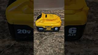 REVIEW DEWALT 20V MAX 6 Ah Lithium Ion Battery DCB206 [upl. by Irt]