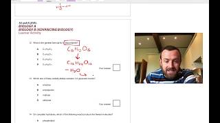 The Whole of AQA ALevel Biology  Biological Molecules  Revision [upl. by Elleneg]