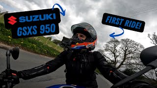 SUZUKI GSXS 950  My First Ride Review [upl. by Proudlove]