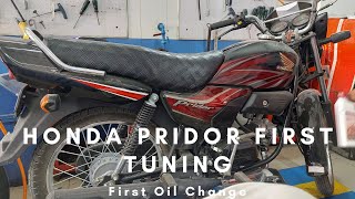 Honda Pridor First Tuning and Oil Change hondaPridor hondaPridor2022 [upl. by Almeida]