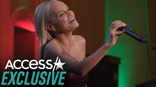 Kristin Chenoweth Will Put You Into The Holiday Spirit With New Christmas Song EXCLUSIVE [upl. by Ocsic]