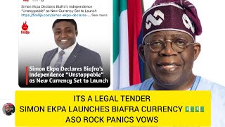 BIAFRA IS HERE COMMOTION HIT ASO ROCK EKPA LUNCH BIAFRA CURRENCY WORLD LEADERS AWAIT DEC 2 VOWS [upl. by Emerald]