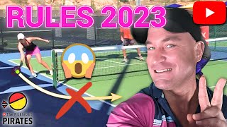 You Did Not Expect These Pickleball Rules Changes for 2023 [upl. by Ames]