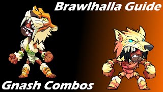 Brawlhalla Guide  Easy Gnash Combos [upl. by Buna]