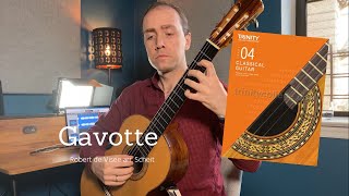 Gavotte Robert de Visee arr Scheit  Trinity College London Classical Guitar Grade 4 [upl. by Umberto627]