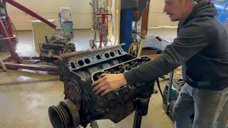 Diagnosing a 454 BBC for a backfire through the carburetor under load [upl. by Karole]