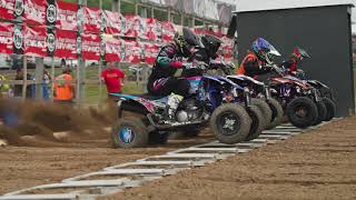 UNADILLA GAGE BEEBE ATVMX  YFZ450R RAW CLIPS [upl. by Olds]