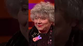 Miriam Margolyes quot the right thing to doquot 🤣🤣 according to hergrahamnortonshow miriammargolyes [upl. by Ojimmas]