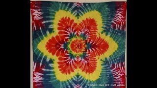 TieDye Star Flower Variations [upl. by Newol]