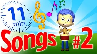 TuTiTu Songs  Songs for Children Collection with lyrics  Vol 2 [upl. by Shalom693]