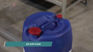 Moovit® stacker  barrels jerry cans and buckets handling [upl. by Maccarthy]