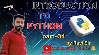 Understanding Python Operators A Comprehensive Guide  Python Programming Part4 [upl. by Aicercul]