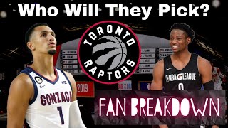 Who Will The Toronto Raptors Pick 4th Overall  Raptors Move UP in the Draft Lottery [upl. by Bernice242]