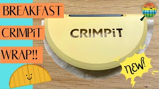 Breakfast Crimpit Wrap RecipeCrimpit Wrap RecipesCrimpit Sandwich MakerCrimpit Toastie Maker [upl. by Akiras]