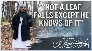 NEW  NOT A LEAF FALLS EXCEPT HE HAS KNOWLEDGE OF ITShaykh Ahmad Musa A̅lJibril حفظه الله تعالى [upl. by Isahella]