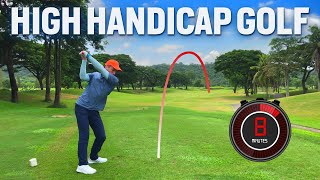 How to BREAK 100 in 8 minutes  High handicap golf [upl. by Kcirdle868]