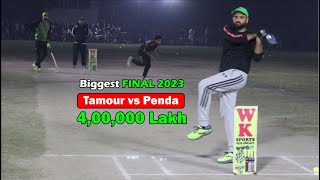 THE BIG FINAL  TAIMOOR MIRZA VS HASAN PANDA  TAPE BALL CRICKET MATCH [upl. by Dranyl]