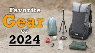 My Favorite Backpacking Gear of 2024 Top 10 [upl. by Helbona]