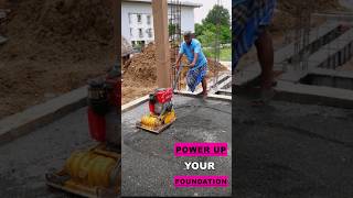 🚜 Power Up Your Foundation 🏗️ construction chennaiconstructionhome home [upl. by Alaaj298]