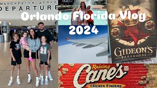 Orlando Florida Vlog  Travel Day Walmart Raising Canes Gideon’s Bakehouse Target amp MORE [upl. by Mady]