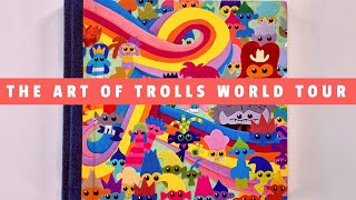 The Art of Trolls World Tour flip through Artbook [upl. by Richmond]