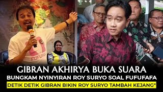 Gibran Bikin Roy Suryo Tambah Pusing Detikquot Gibran Bikin Kejutan Soal Fufufafa [upl. by Apoor]