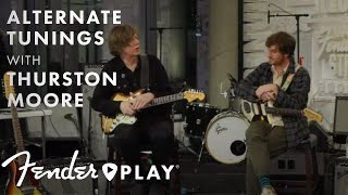 Alternate Tunings with Sonic Youth Guitarist Thurston Moore LIVE  Guitar Tuning  Fender Play [upl. by Baese]