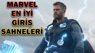 MARVEL FİLMLERİNDEKİ EN İYİ 10 GİRİŞ SAHNESİ [upl. by Fletch]