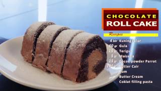 CHOCOLATE ROLL CAKE  by PARROT CHOCOLATE [upl. by Inava57]