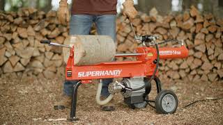 The SuperHandy 14 Ton Log Splitter [upl. by Dnaloy]