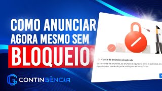 CONTINGÊNCIA FACEBOOK ADS  ANUNCIE SEM SER BLOQUEADO [upl. by Cj506]