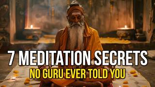 7 Meditation SECRETS No Guru Ever Told You [upl. by Barboza]