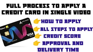 Flipkart credit card delivered review and Full process for apply credit card [upl. by Hardunn257]