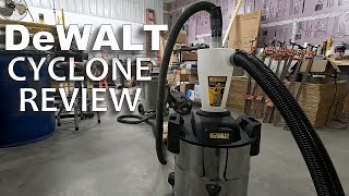 Review DeWalt’s 995 Efficient Cyclone Dust Collector [upl. by Farrand]