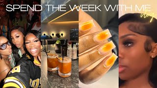 weekly vlog recessland 2024 a chaotic hair appointment content days amp more [upl. by Ecirrehs]