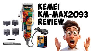 KEMEI KMMAX2093 REVIEW [upl. by Rana888]