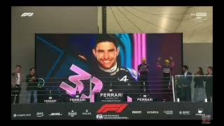 Max verstappen Esteban ocon and Pierre gasly podium in sao Paulo grand prix [upl. by Eityak]