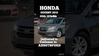 Sold for 14800 2015 Honda Odyssey EX Delivered in Abbotsford  Clean amp Ready for the Road [upl. by Solegnave]