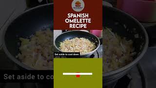 Easy Spanish Omelette Spanish Tortilla Recipe [upl. by Nnayllehs]