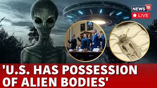 UFO News Today 2024  UFO Hearing LIVE  US UFO Congressional Hearing  UFO Sightings LIVE  N18G [upl. by Kepner257]