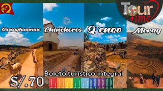 Tour Cusco  Saqsayhuaman  Q´enqo  Moray  Chincheros [upl. by Adore]