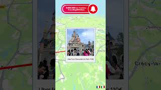 Follow my Road Map from Naples to Disneyland Paris TravelVlog NaplesToDisneyland disney [upl. by Puttergill]