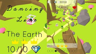 Dancing Line  Level 4  The Earth  100 All gems All Crowns   Android [upl. by Suravart530]