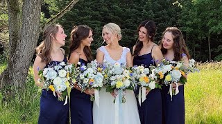 the WEDDING DAY vlog 2022👰🏼‍♀️💐  roadtrip to Canada [upl. by Undine]