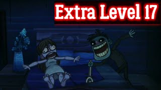 Troll Face Quest Horror 2 Extra Level 17 Solution hint walkthrough [upl. by Nihahs]