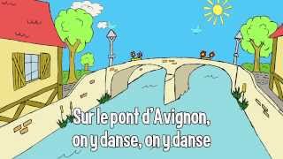 Comptine  Sur le pont dAvignon [upl. by Ysac]