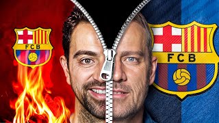 Xavi vs Hansi Flick [upl. by Dlarej]