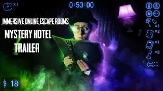 Mystery Hotel  best Virtual Escape Room for team Online team building activities on zoom [upl. by Elbam]