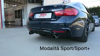 BMW 428i N20 exhaust burbles Sport Mode ON  Comfort Mode OFF [upl. by Orion924]